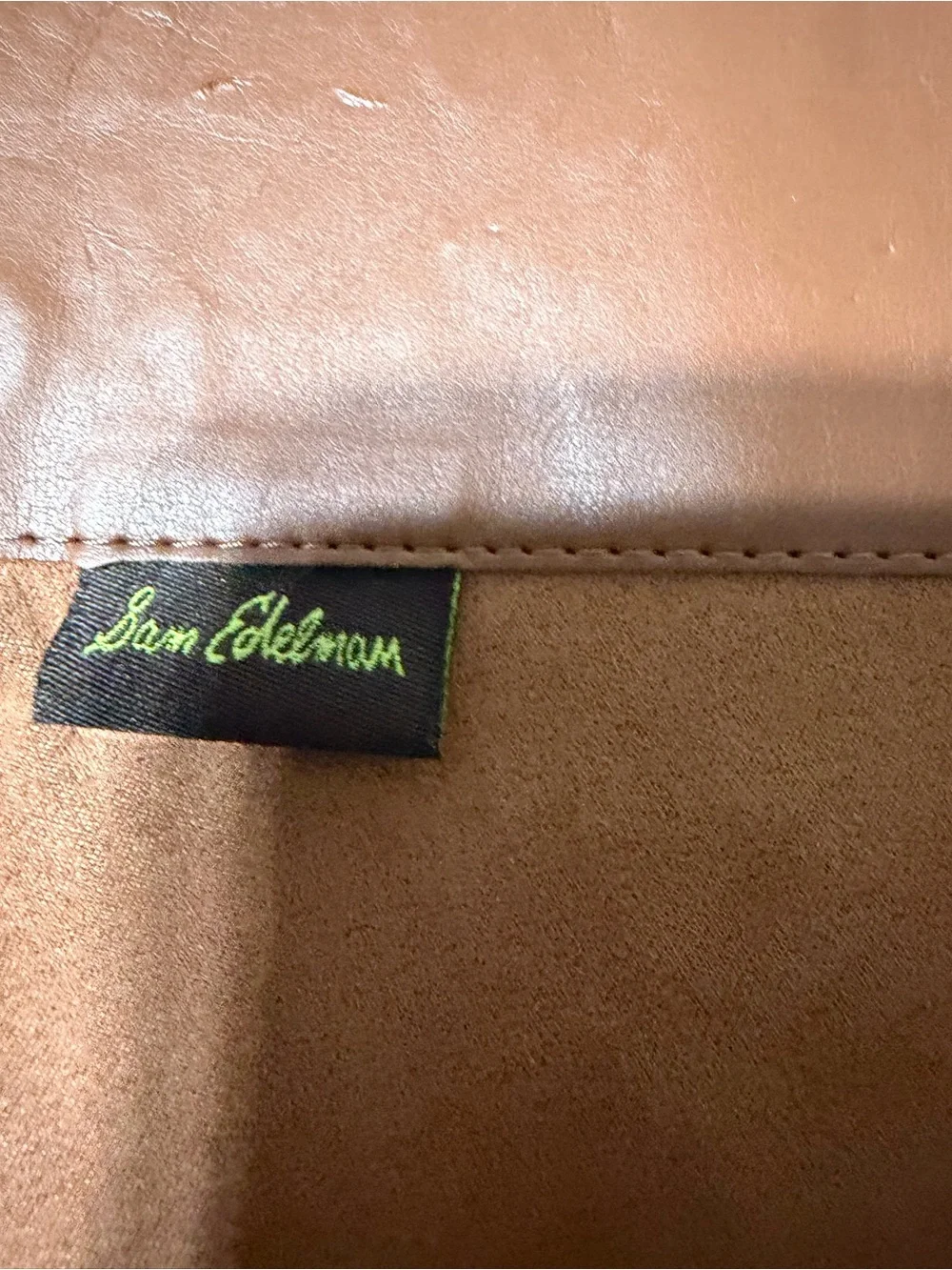 Sam Edelman Tall Leather Over-the-Knee Boots in Cognac